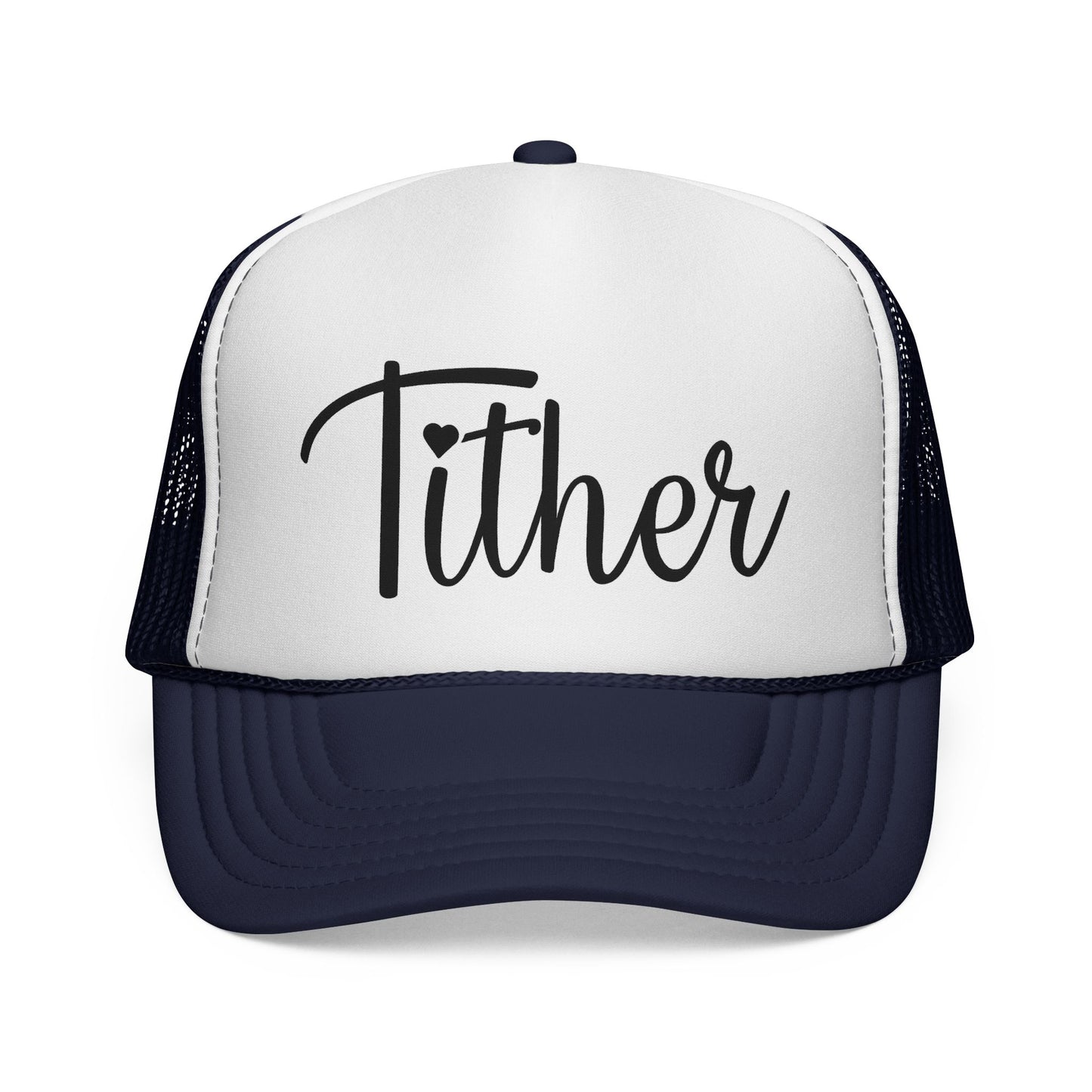 Fabulous Faithful Tither Trucker Hat | Christian Statement Cap, Adjustable Unisex Faith-Based Hat, Church Wear, Gift for Believers