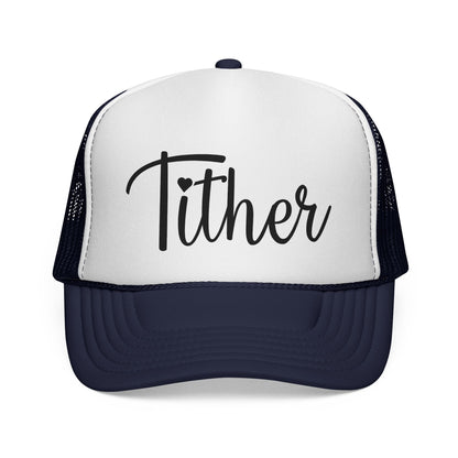 Fabulous Faithful Tither Trucker Hat | Christian Statement Cap, Adjustable Unisex Faith-Based Hat, Church Wear, Gift for Believers