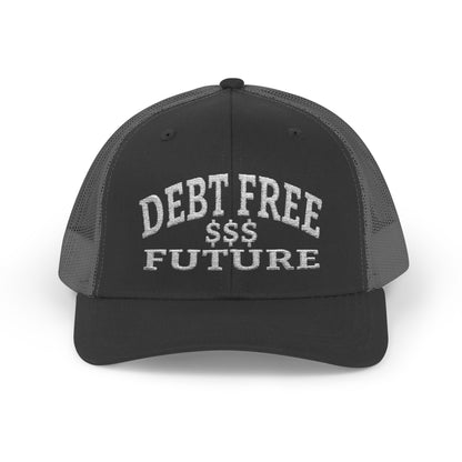 My Bold Bright Debt Free Future – Financial Freedom Affirmation Embroidered Baseball Cap, Unisex Adjustable, Financial Freedom Gift