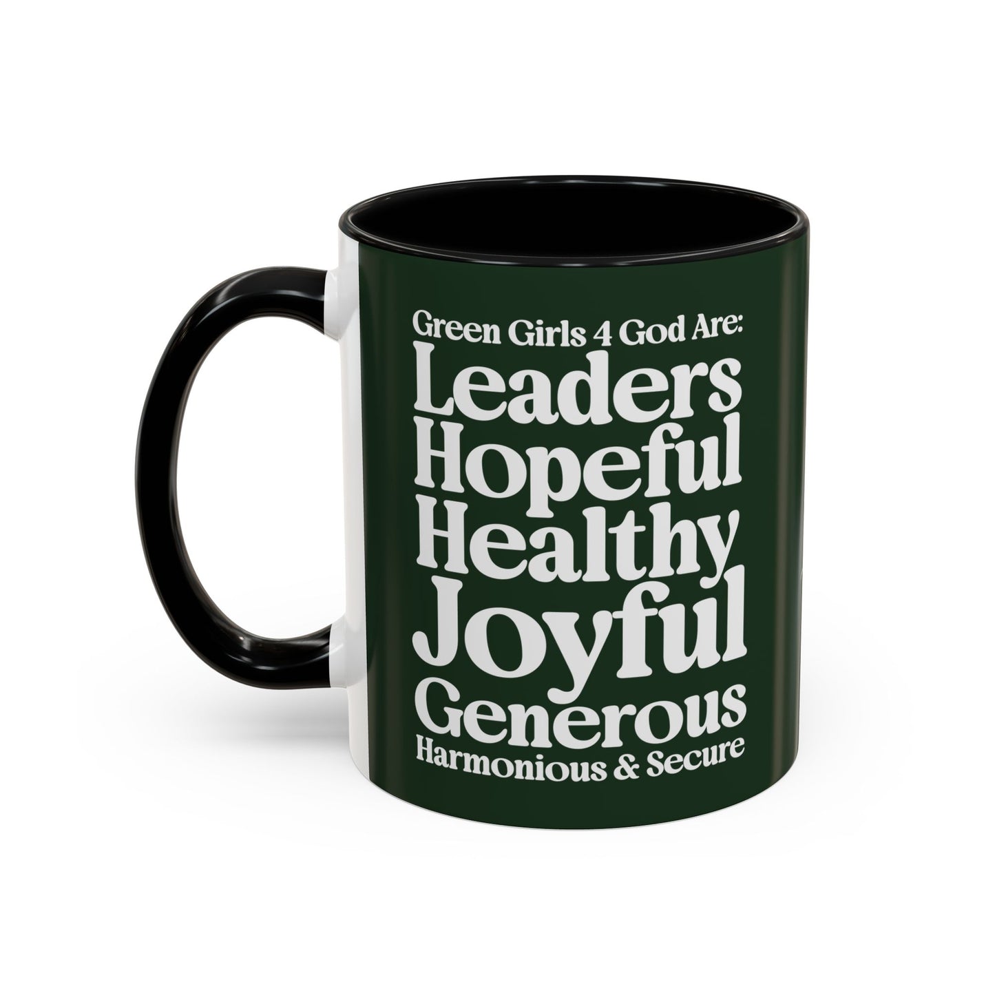 Green Girls 4 God Mug - Color Collection