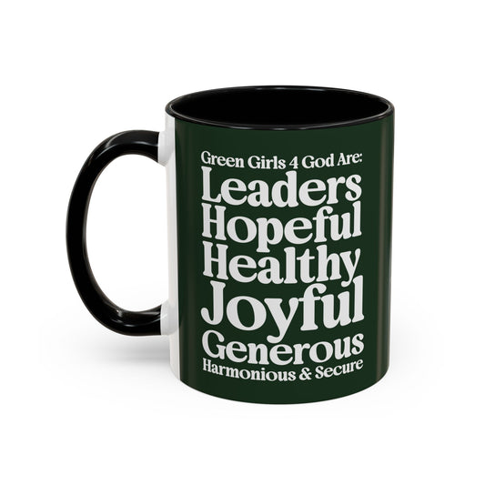 Green Girls 4 God Mug - Color Collection