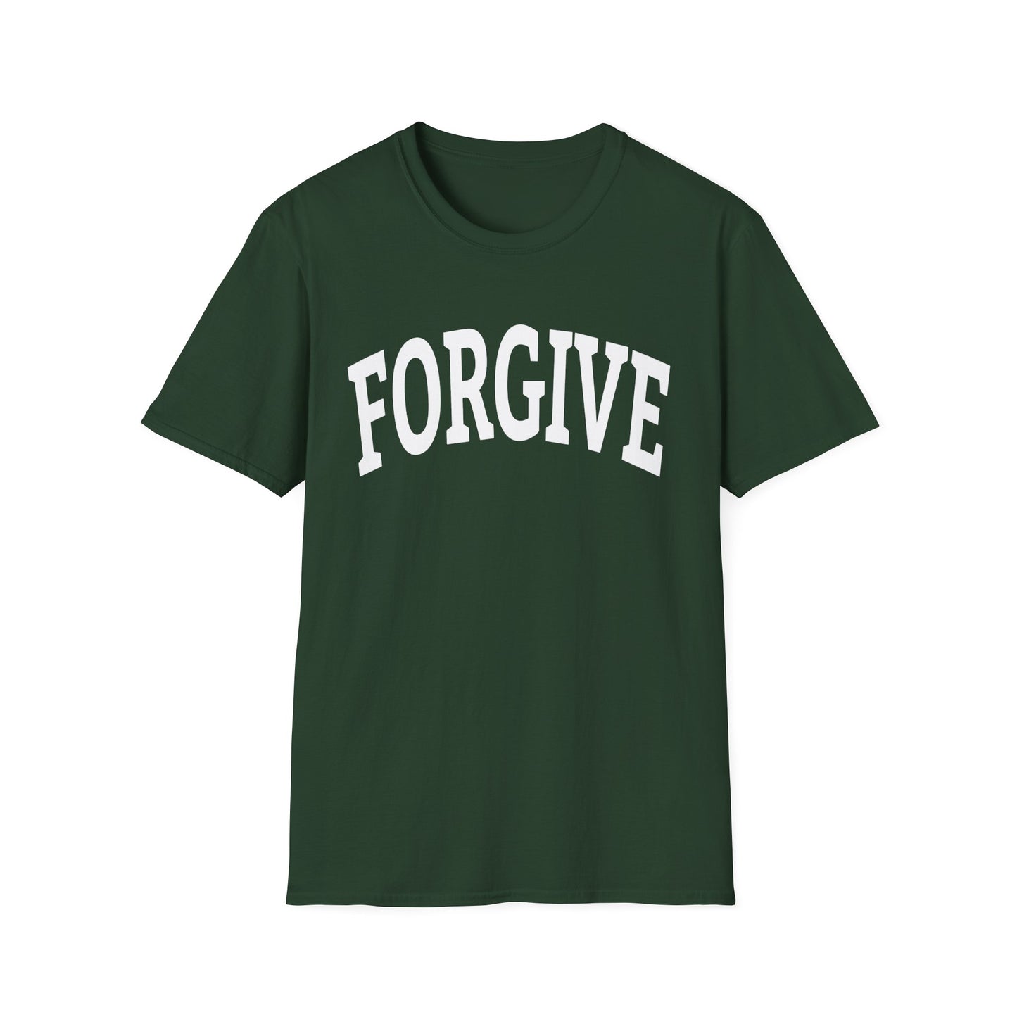 FREELY FORGIVE Collegiate Style T-Shirt | Faith-Based T-Shirt | Christian Streetwear | Inspirational Gift