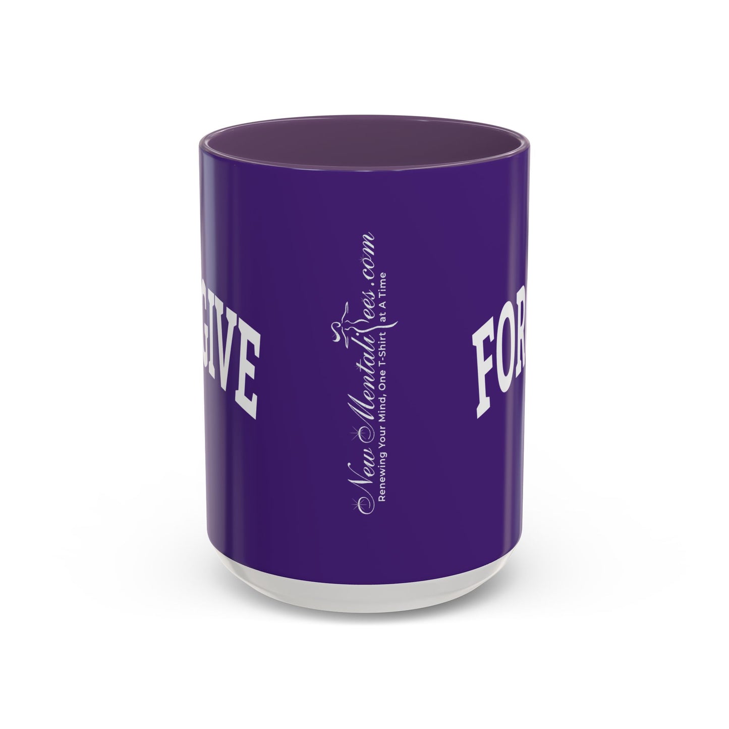 FREELY FORGIVE Mug | Inspirational Coffee Mug | Faith-Based Gift | Forgiveness Quote Mug | Motivational Drinkware | Collegiate Style Design