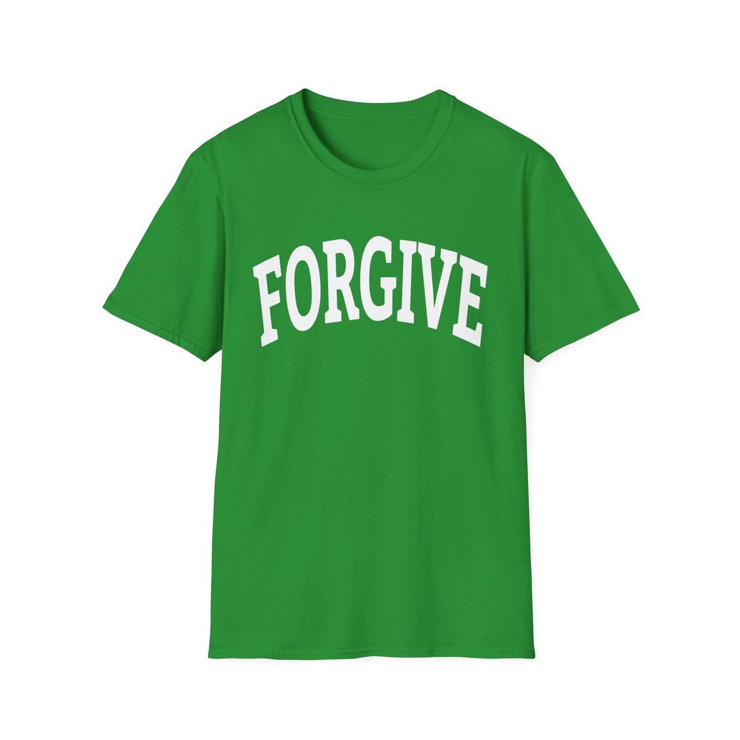 FREELY FORGIVE Collegiate Style T-Shirt | Faith-Based T-Shirt | Christian Streetwear | Inspirational Gift