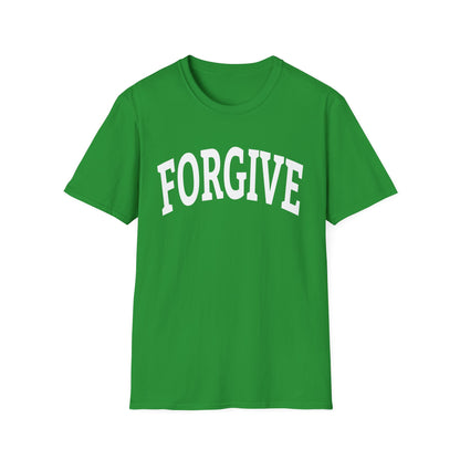 FREELY FORGIVE Collegiate Style T-Shirt | Faith-Based T-Shirt | Christian Streetwear | Inspirational Gift