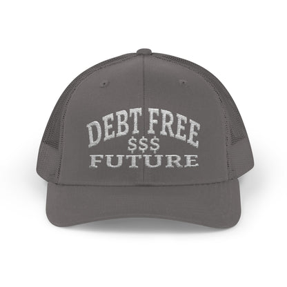 My Bold Bright Debt Free Future – Financial Freedom Affirmation Embroidered Baseball Cap, Unisex Adjustable, Financial Freedom Gift