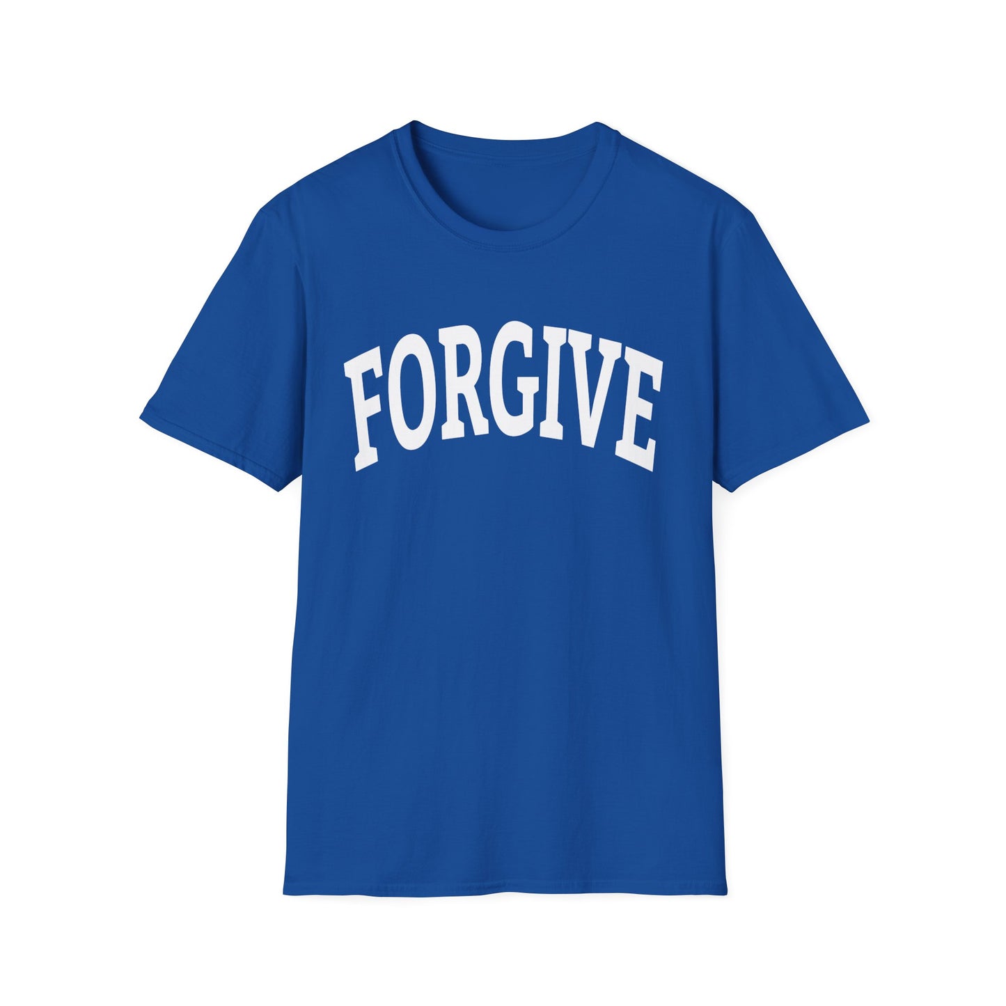 FREELY FORGIVE Collegiate Style T-Shirt | Faith-Based T-Shirt | Christian Streetwear | Inspirational Gift