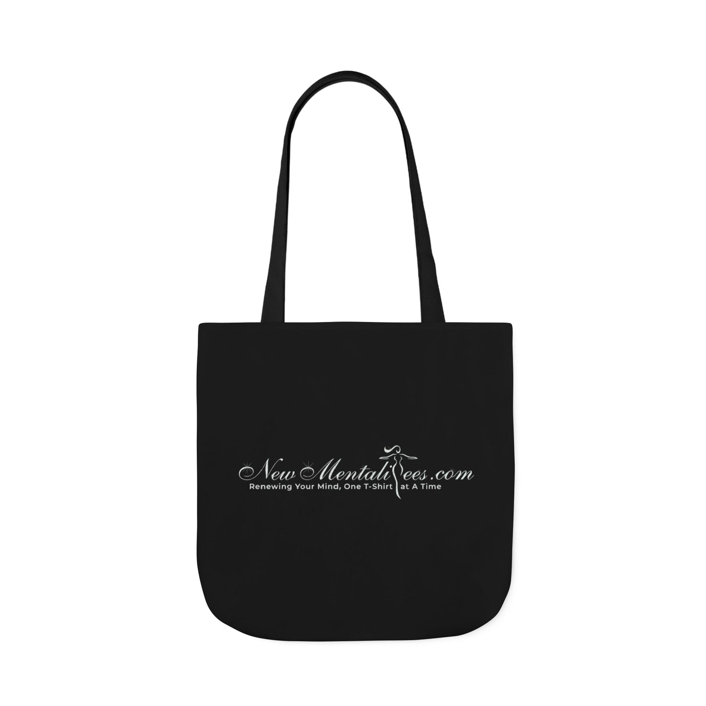 Debt Free Future Tote Bag - Faith-Inspired Financial Freedom & Abundance Affirmation Bag - Canvas, White, Black