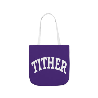 Committed Tither Tote Bag - Faith Statement Carryall | Abundance, Obedience, and Trust in God