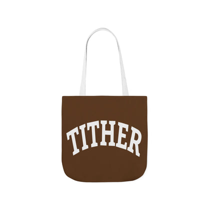 Committed Tither Tote Bag - Faith Statement Carryall | Abundance, Obedience, and Trust in God
