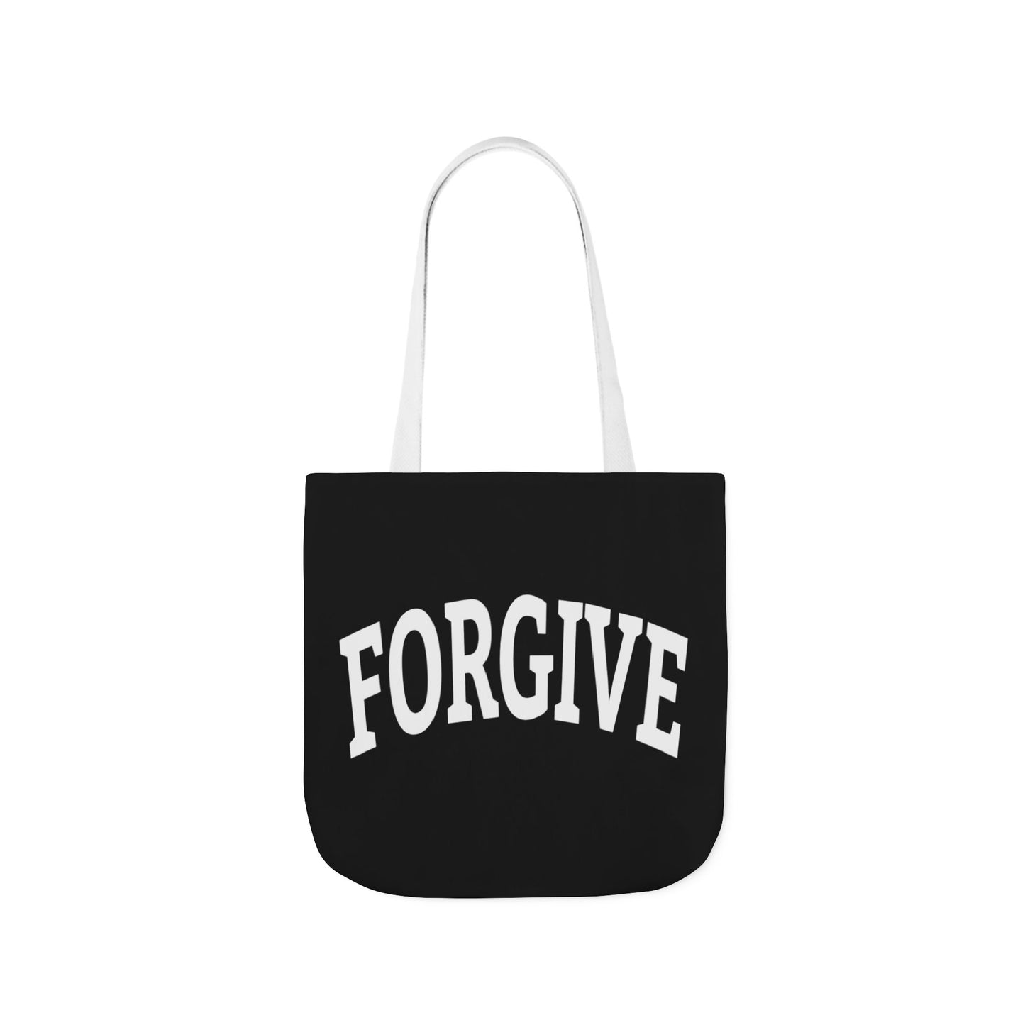 Freely Forgive Collegiate Tote Bag - Faith Statement Carryall | Abundance, Obedience, and Trust in God
