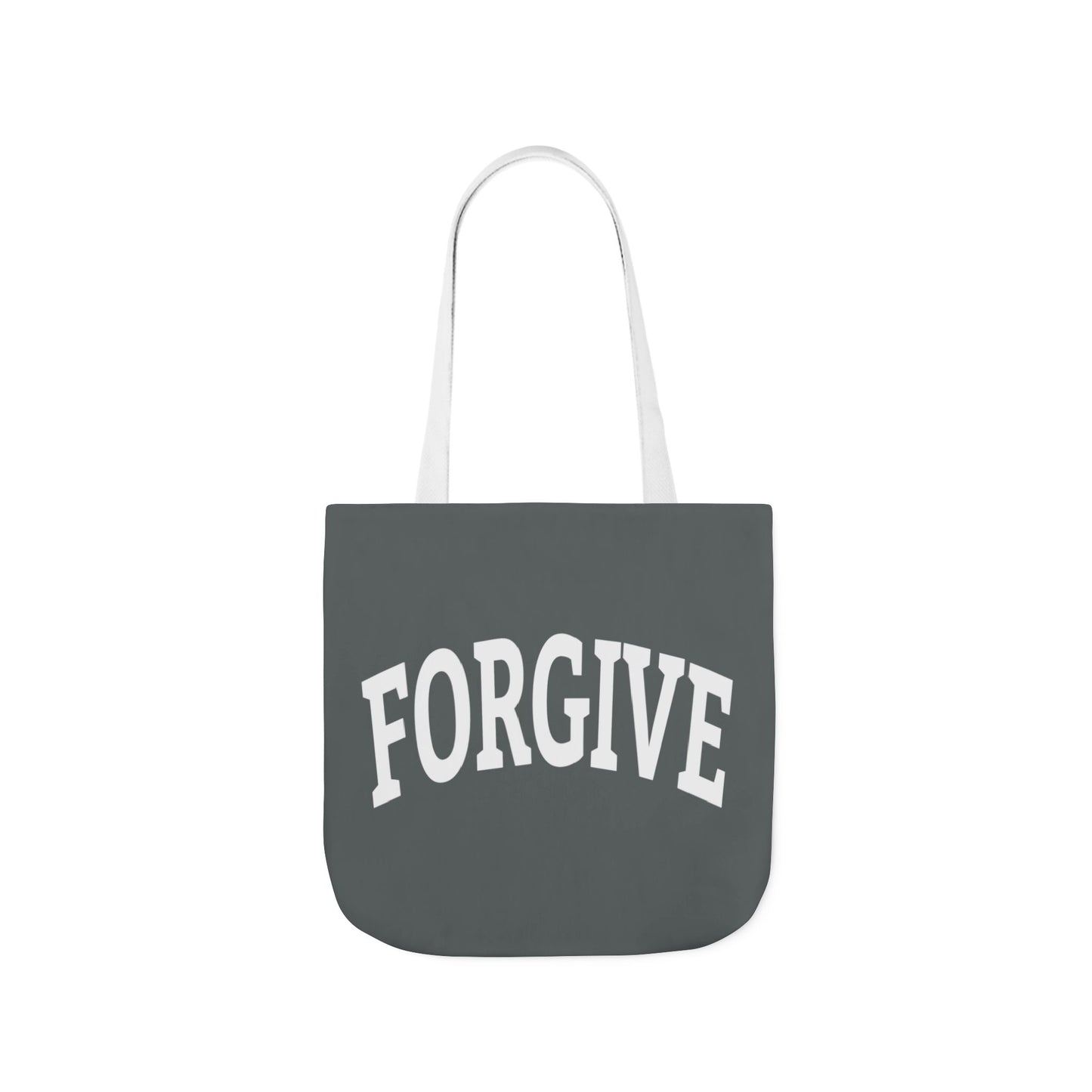 Freely Forgive Collegiate Tote Bag - Faith Statement Carryall | Abundance, Obedience, and Trust in God