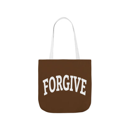 Freely Forgive Collegiate Tote Bag - Faith Statement Carryall | Abundance, Obedience, and Trust in God