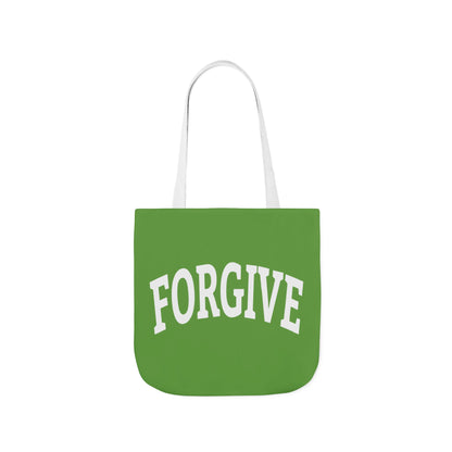Freely Forgive Collegiate Tote Bag - Faith Statement Carryall | Abundance, Obedience, and Trust in God