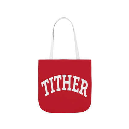 Committed Tither Tote Bag - Faith Statement Carryall | Abundance, Obedience, and Trust in God