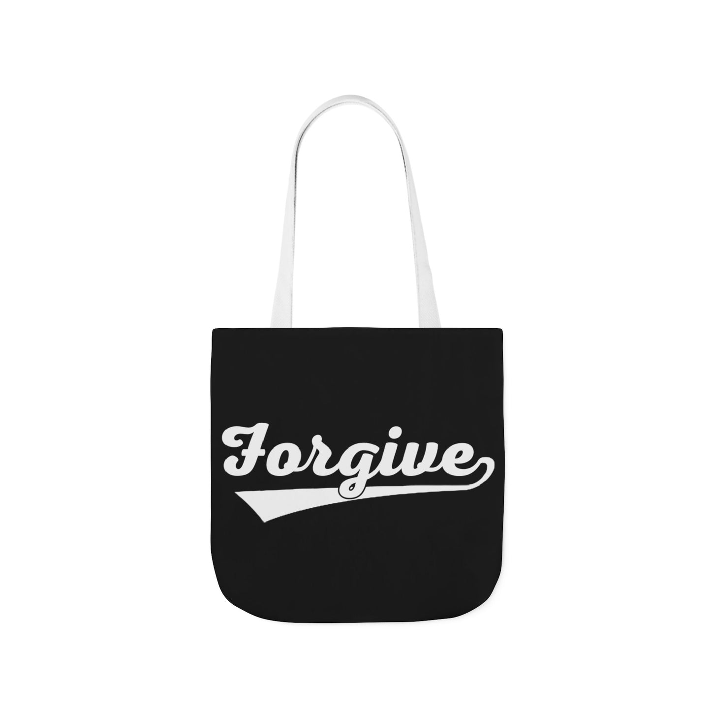 HomeRun Forgive Tote Bag - Faith Statement Carryall | Abundance, Obedience, and Trust in God