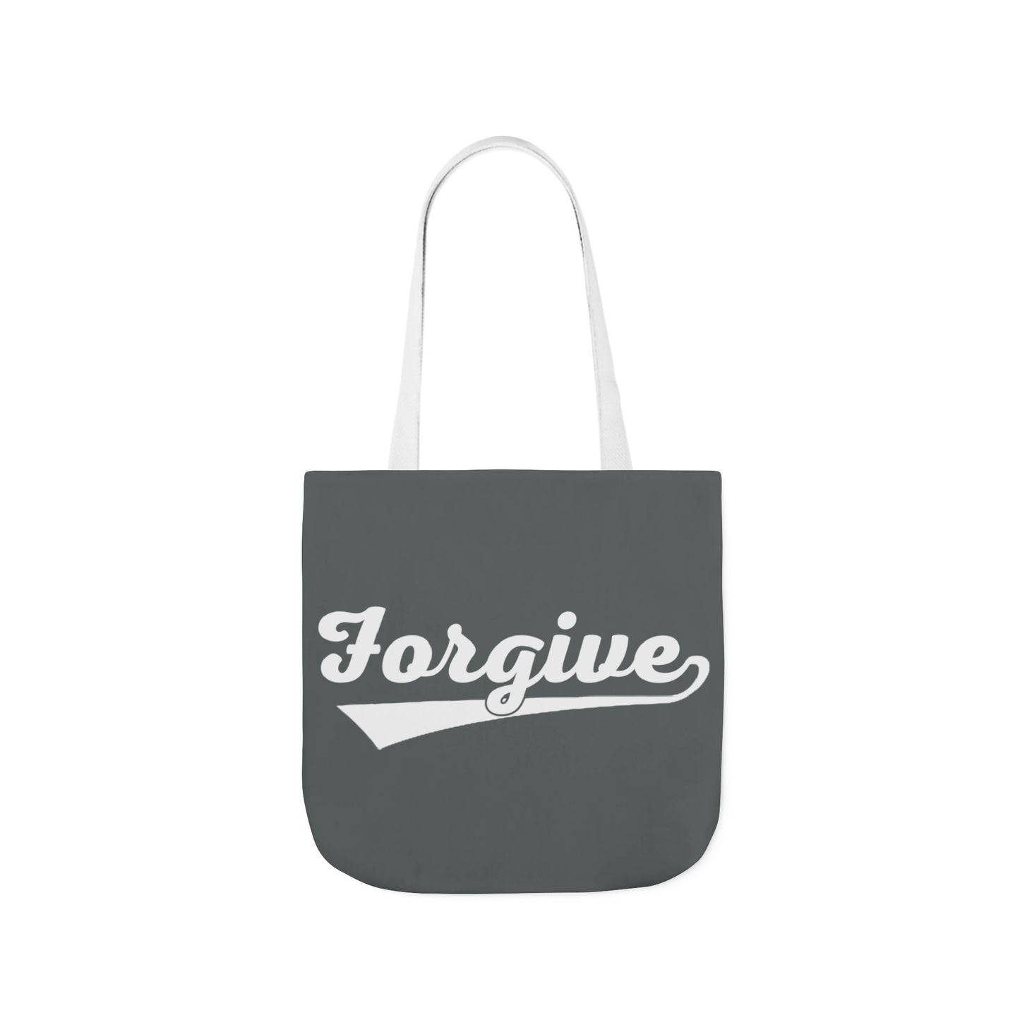 HomeRun Forgive Tote Bag - Faith Statement Carryall | Abundance, Obedience, and Trust in God