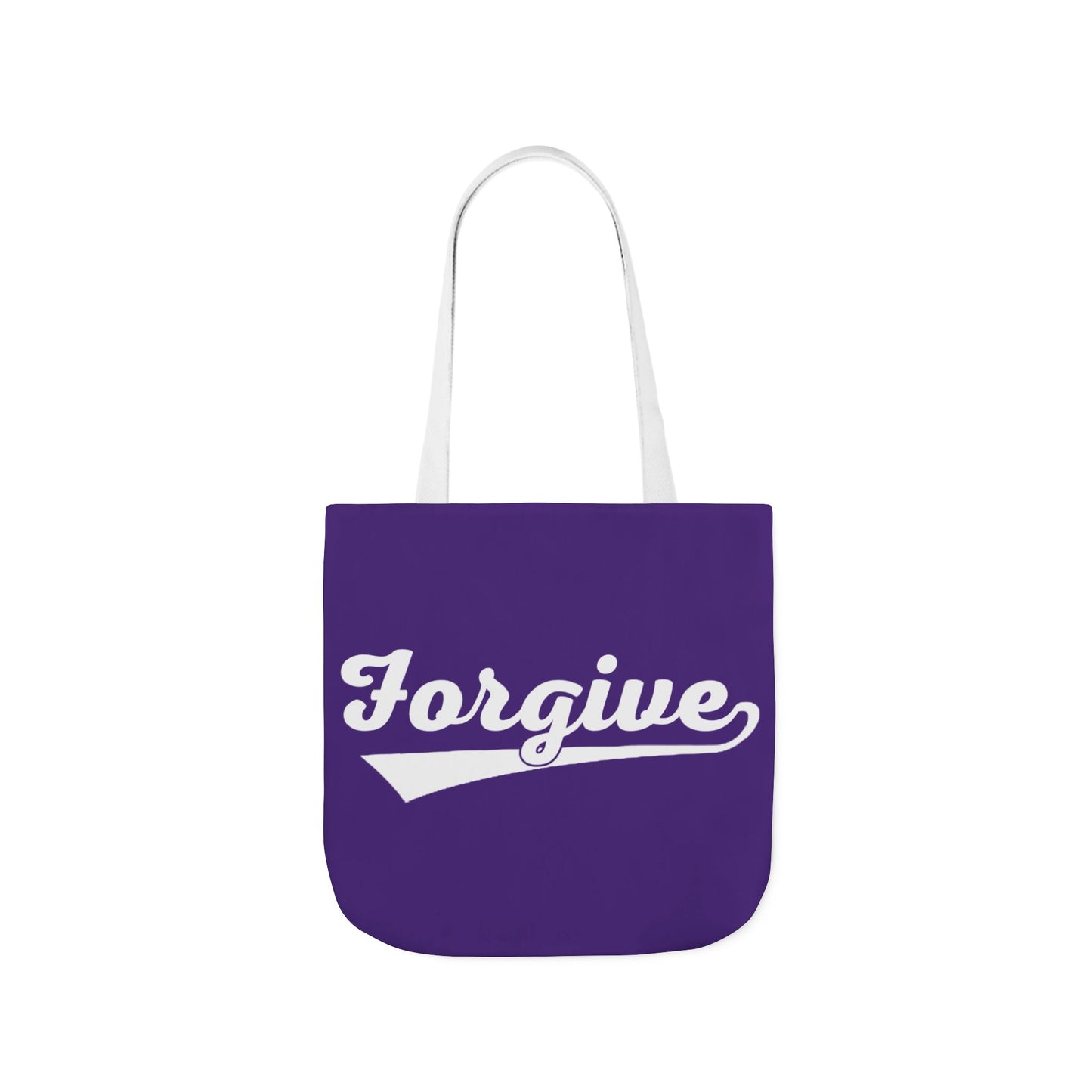 HomeRun Forgive Tote Bag - Faith Statement Carryall | Abundance, Obedience, and Trust in God