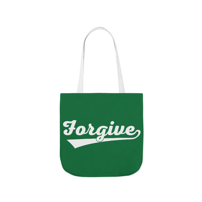 HomeRun Forgive Tote Bag - Faith Statement Carryall | Abundance, Obedience, and Trust in God