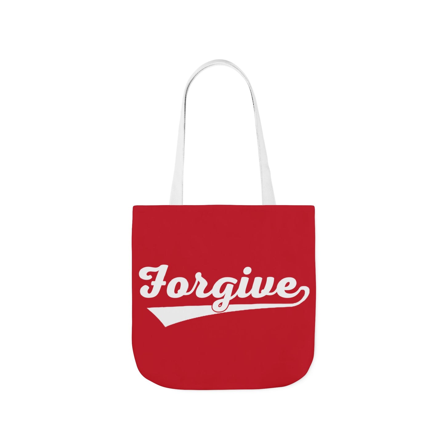HomeRun Forgive Tote Bag - Faith Statement Carryall | Abundance, Obedience, and Trust in God