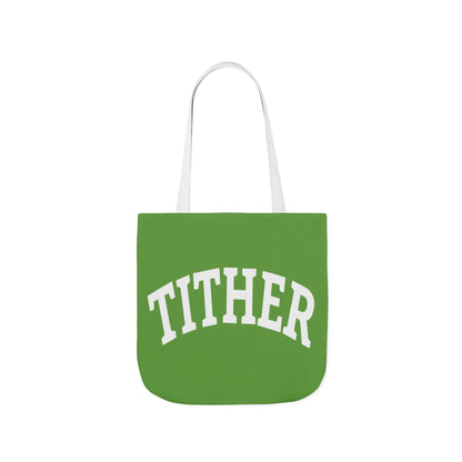 Committed Tither Tote Bag - Faith Statement Carryall | Abundance, Obedience, and Trust in God