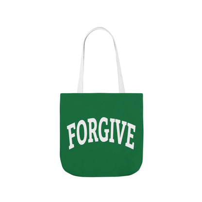 Freely Forgive Collegiate Tote Bag - Faith Statement Carryall | Abundance, Obedience, and Trust in God