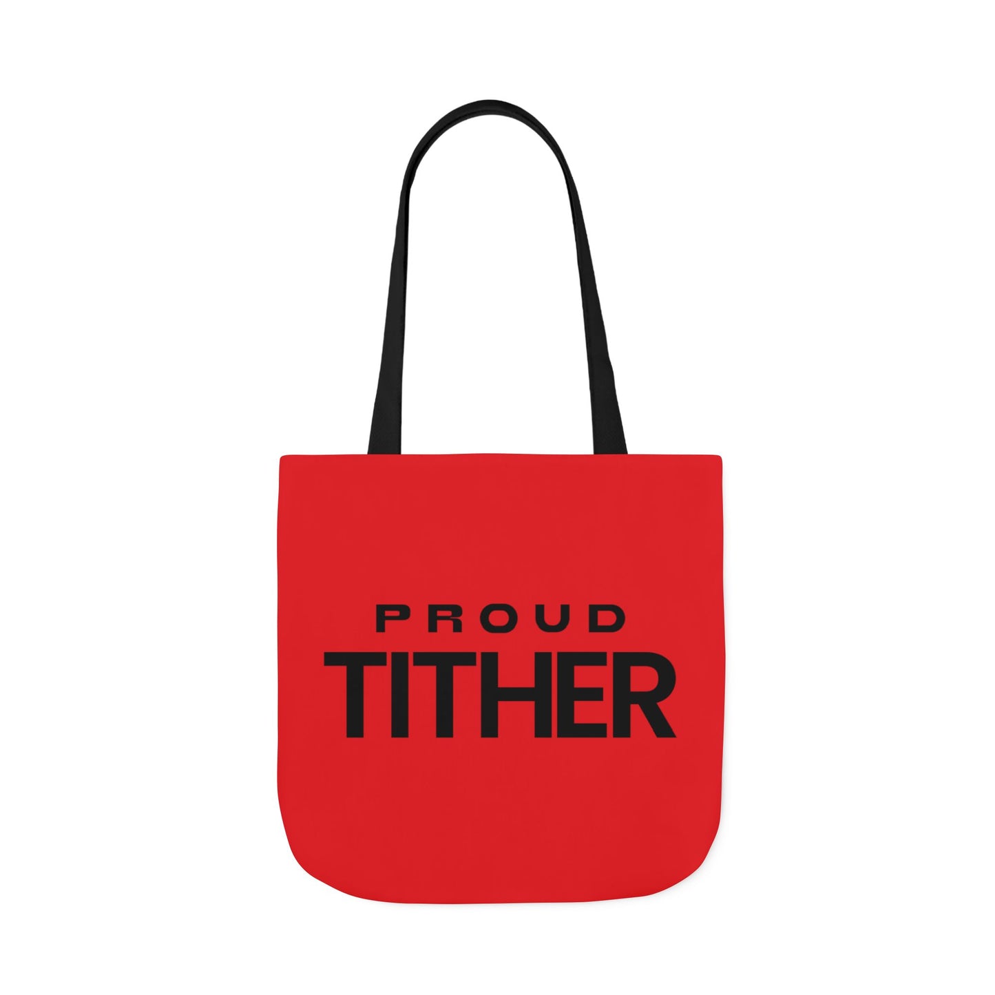 Proud Tither Light Tote Bag - Faith Statement Carryall | Abundance, Obedience, and Trust in God