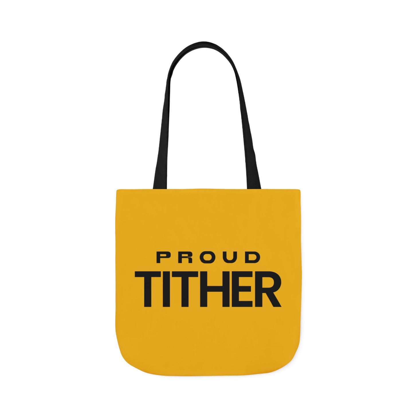 Proud Tither Light Tote Bag - Faith Statement Carryall | Abundance, Obedience, and Trust in God