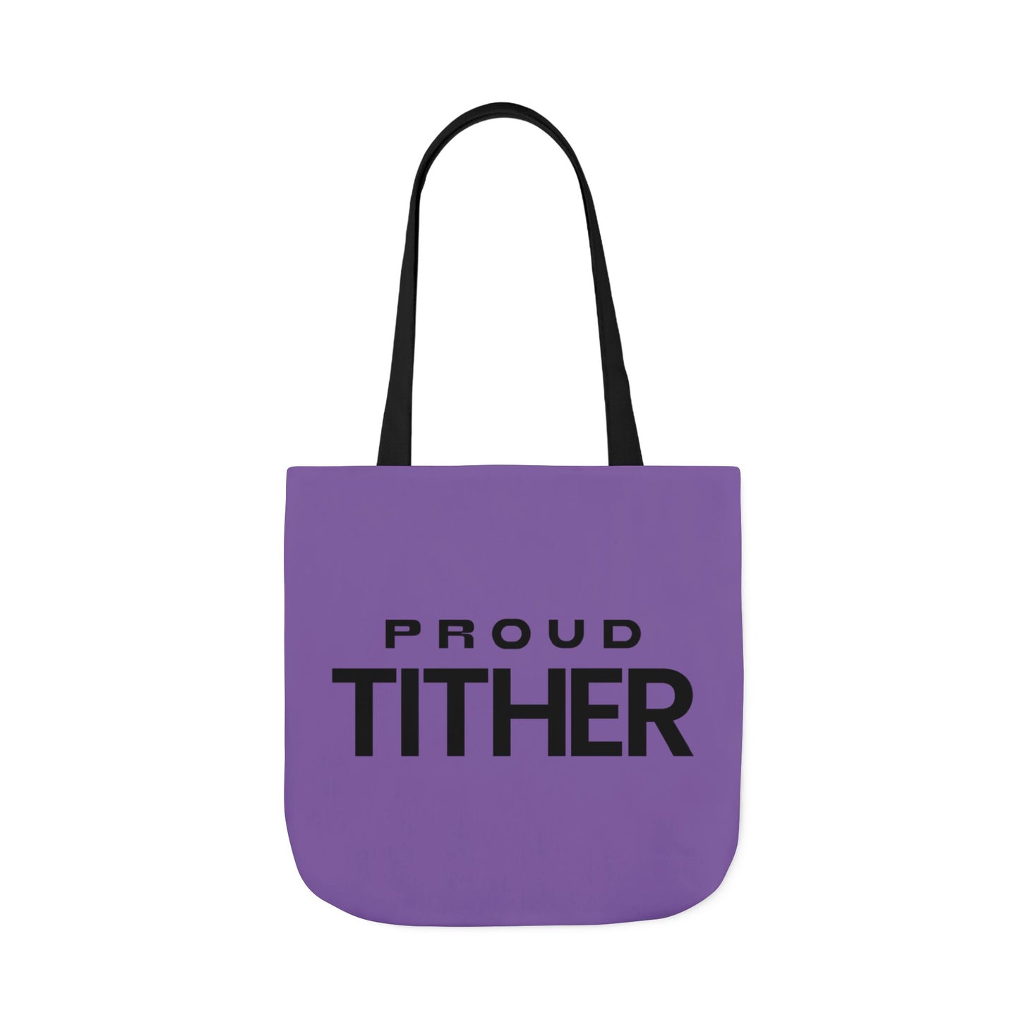 Proud Tither Light Tote Bag - Faith Statement Carryall | Abundance, Obedience, and Trust in God