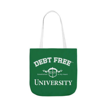 Debt Free University Enrollment Unisex Tote Bag - Financial Freedom Affirmation Carryall