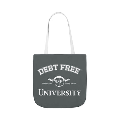 Debt Free University Enrollment Unisex Tote Bag - Financial Freedom Affirmation Carryall