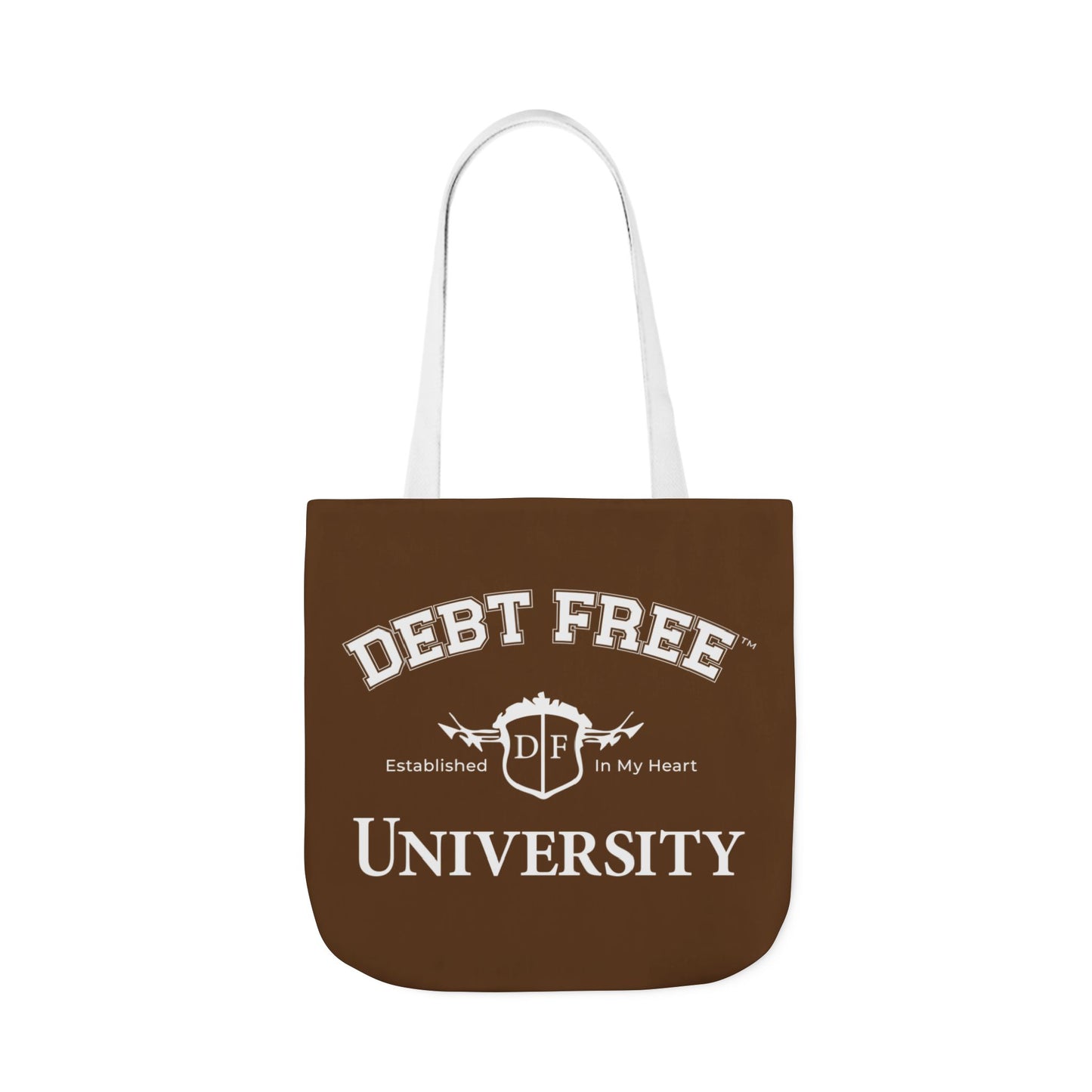 Debt Free University Enrollment Unisex Tote Bag - Financial Freedom Affirmation Carryall