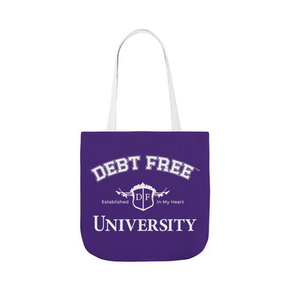 Debt Free University Enrollment Unisex Tote Bag - Financial Freedom Affirmation Carryall