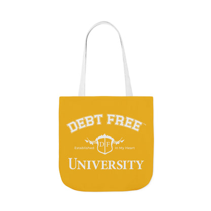 Debt Free University Enrollment Unisex Tote Bag - Financial Freedom Affirmation Carryall