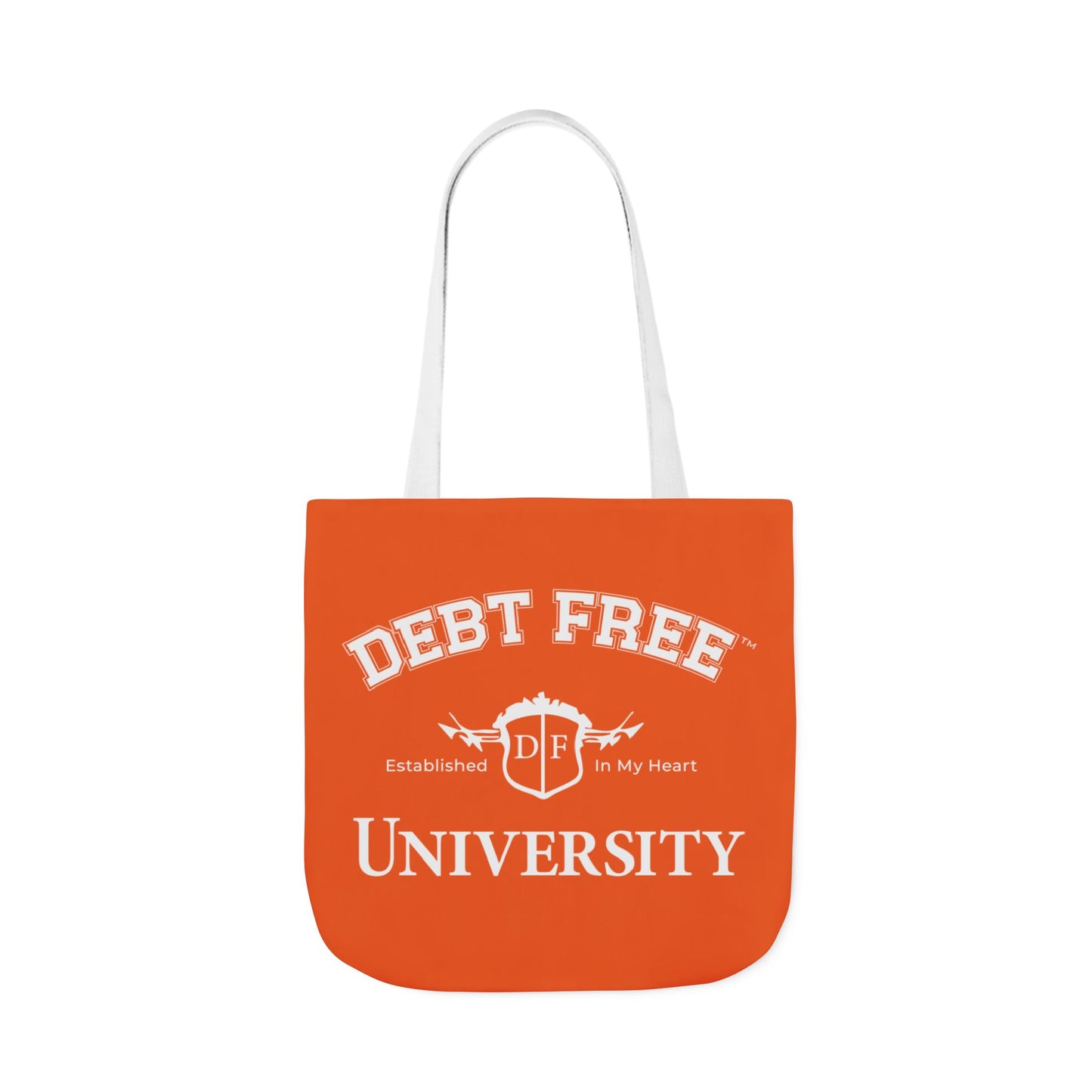 Debt Free University Enrollment Unisex Tote Bag - Financial Freedom Affirmation Carryall