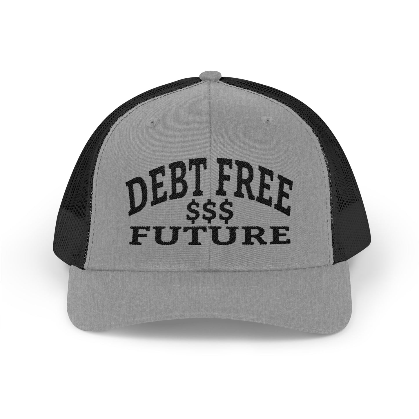 My Bold Bright Debt Free Future – Financial Freedom Affirmation Embroidered Baseball Cap, Unisex Adjustable, Financial Freedom Gift