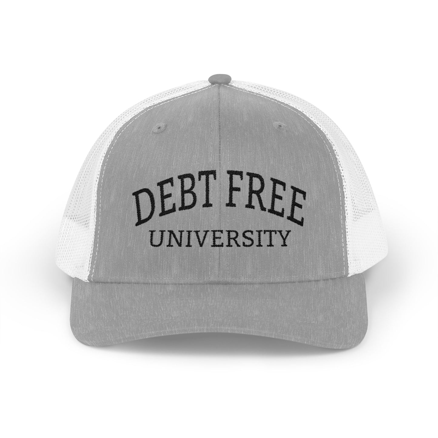 Debt Free University Embroidered Cap – Unisex Financial Freedom Hat