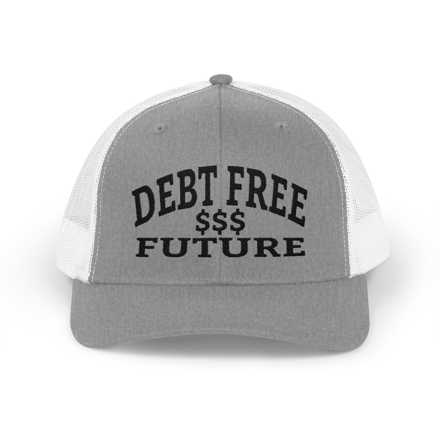 My Bold Bright Debt Free Future – Financial Freedom Affirmation Embroidered Baseball Cap, Unisex Adjustable, Financial Freedom Gift