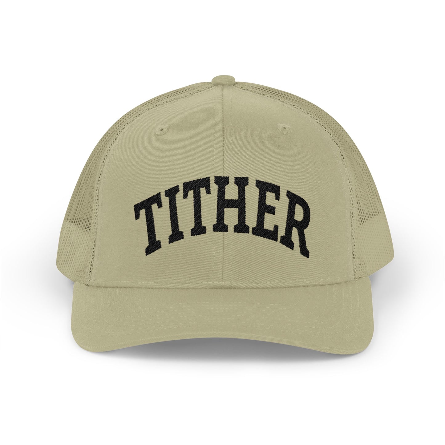 Tither Collegiate Cap | Embroidered Christian Baseball Hat, Unisex Adjustable Faith-Based Cap, Tithing Lifestyle Hat, Church Wear