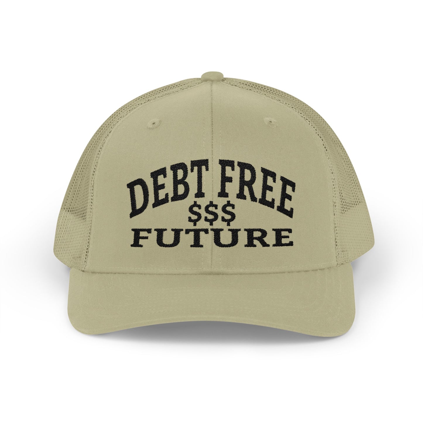 My Bold Bright Debt Free Future – Financial Freedom Affirmation Embroidered Baseball Cap, Unisex Adjustable, Financial Freedom Gift