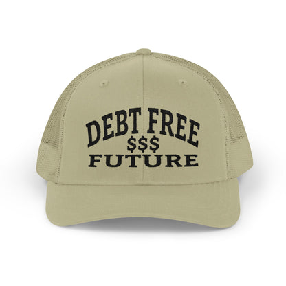 My Bold Bright Debt Free Future – Financial Freedom Affirmation Embroidered Baseball Cap, Unisex Adjustable, Financial Freedom Gift