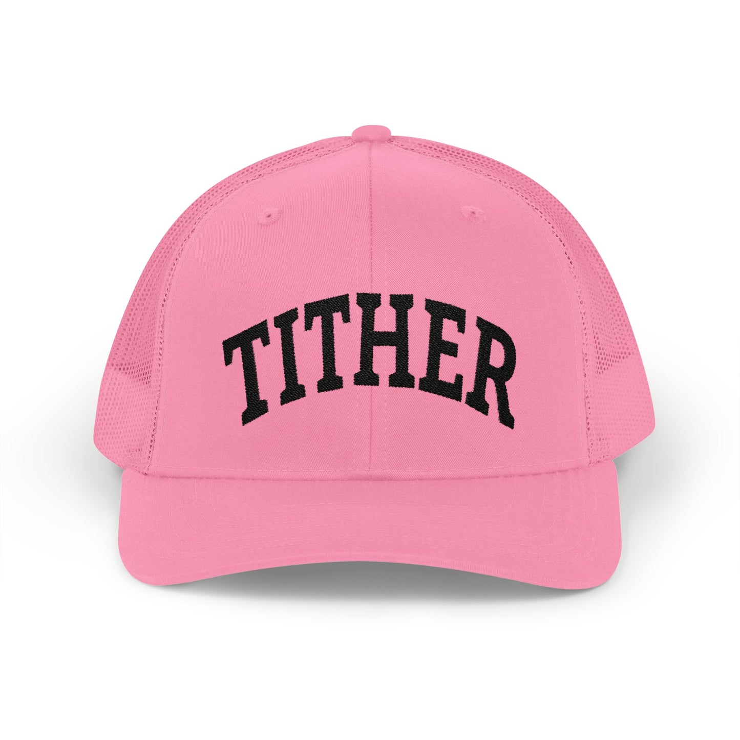 Tither Collegiate Cap | Embroidered Christian Baseball Hat, Unisex Adjustable Faith-Based Cap, Tithing Lifestyle Hat, Church Wear