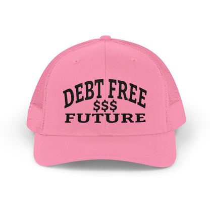 My Bold Bright Debt Free Future – Financial Freedom Affirmation Embroidered Baseball Cap, Unisex Adjustable, Financial Freedom Gift