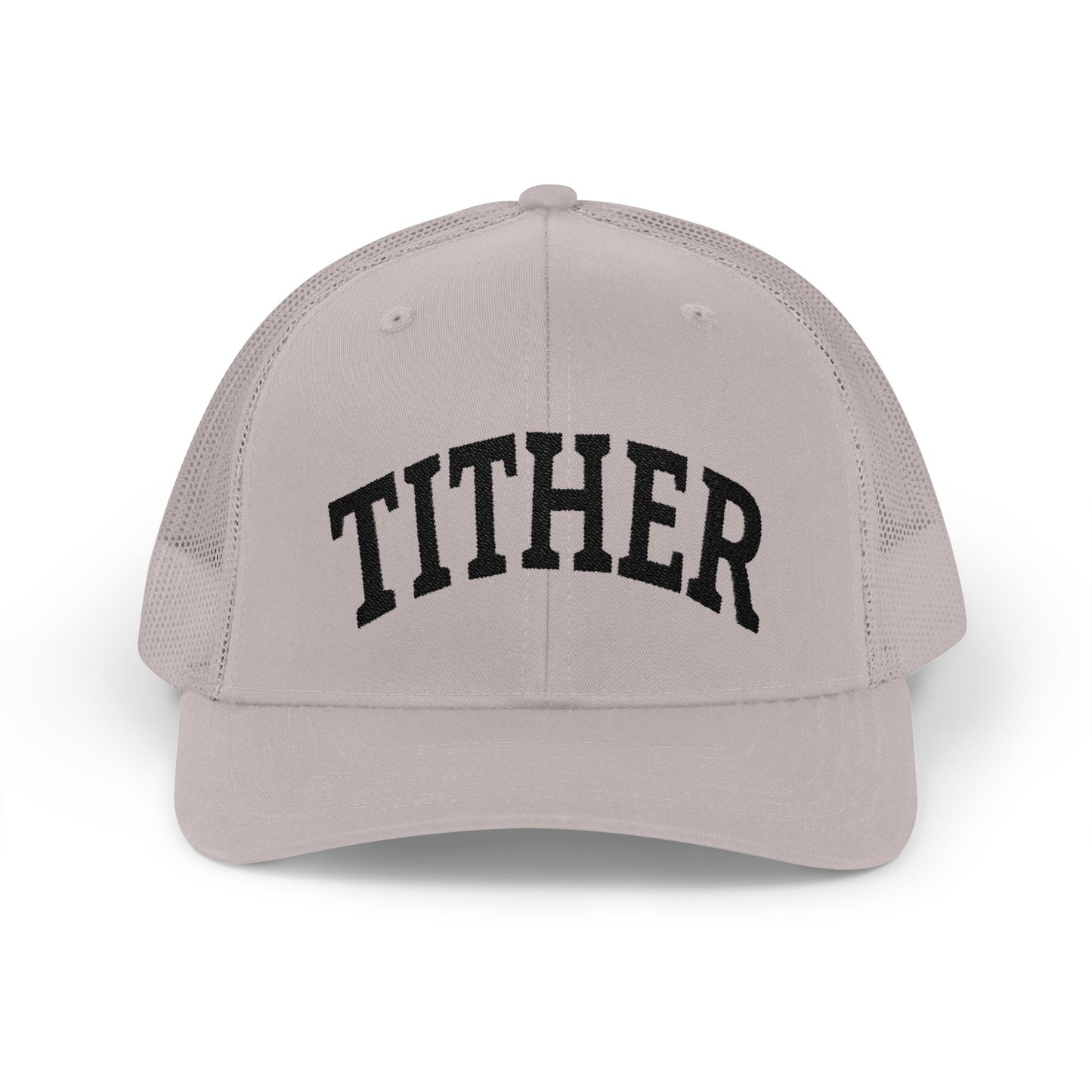 Tither Collegiate Cap | Embroidered Christian Baseball Hat, Unisex Adjustable Faith-Based Cap, Tithing Lifestyle Hat, Church Wear