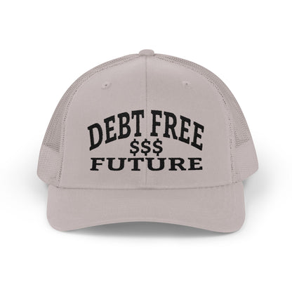 My Bold Bright Debt Free Future – Financial Freedom Affirmation Embroidered Baseball Cap, Unisex Adjustable, Financial Freedom Gift