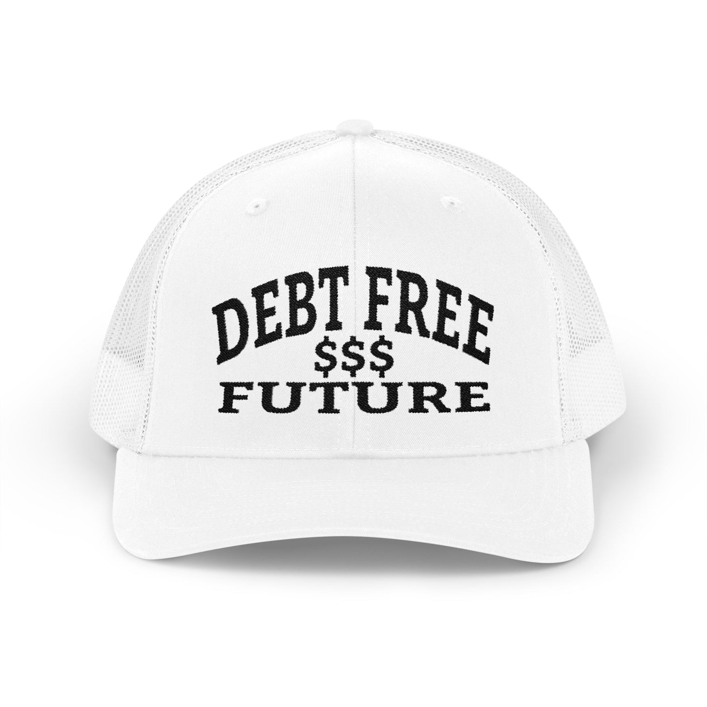 My Bold Bright Debt Free Future – Financial Freedom Affirmation Embroidered Baseball Cap, Unisex Adjustable, Financial Freedom Gift