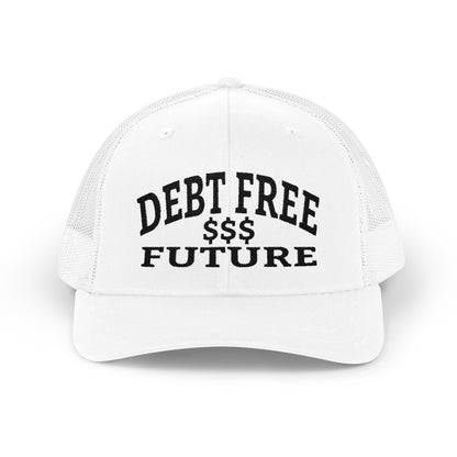 My Bold Bright Debt Free Future – Financial Freedom Affirmation Embroidered Baseball Cap, Unisex Adjustable, Financial Freedom Gift