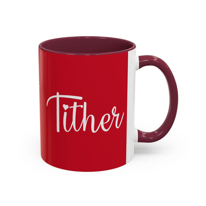 Tither Faith Statement Mug – Heart Edition For Those Who Love Tithing