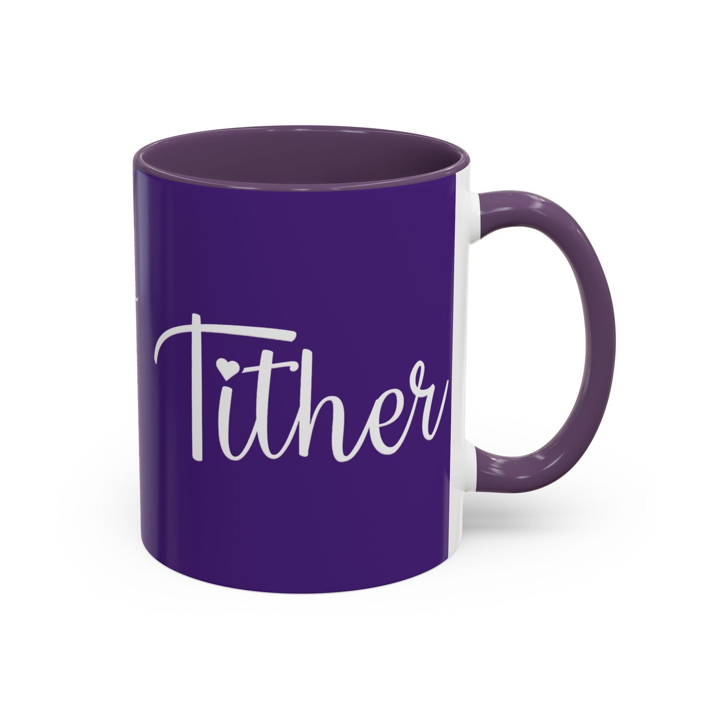 Tither Faith Statement Mug – Heart Edition For Those Who Love Tithing