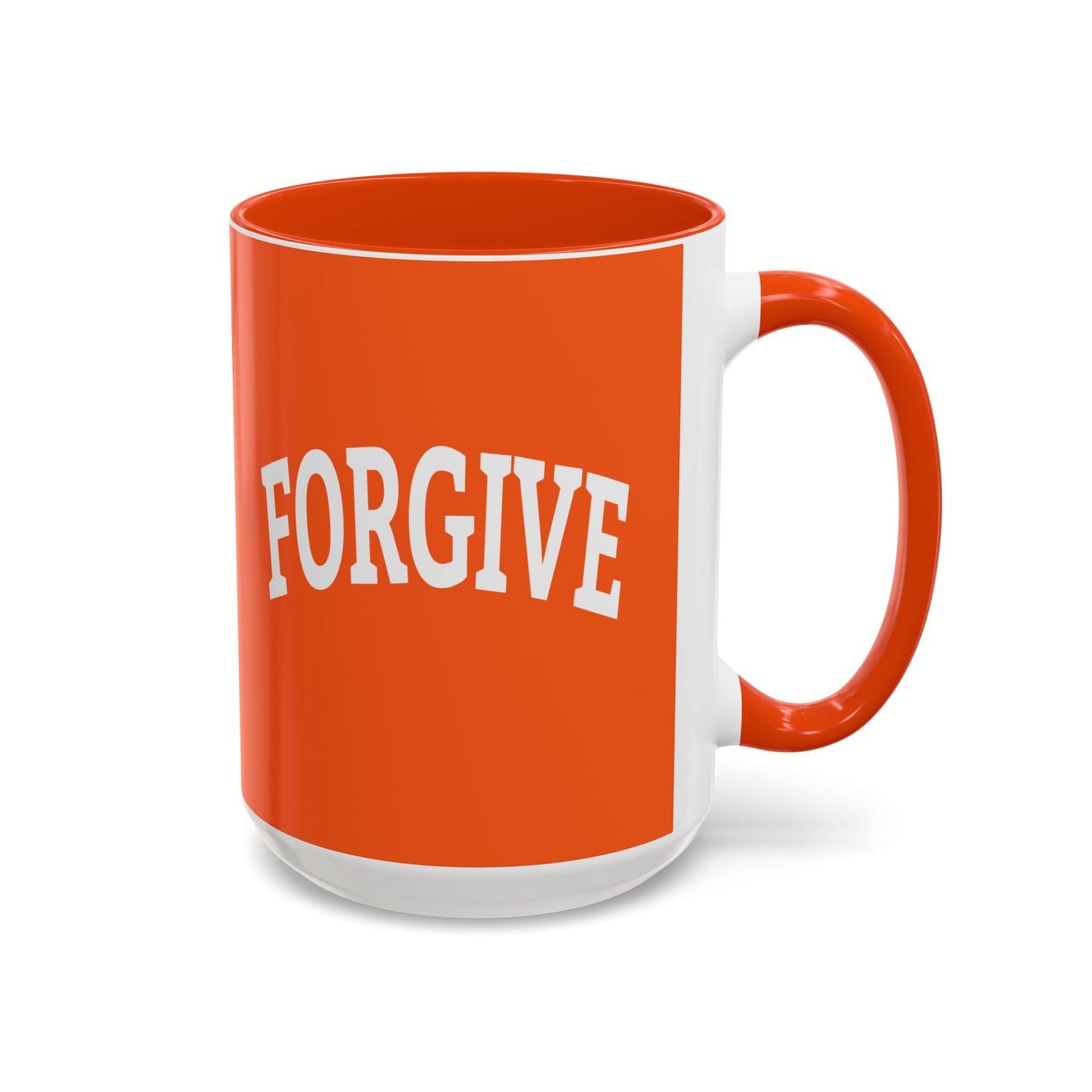 FREELY FORGIVE Mug | Inspirational Coffee Mug | Faith-Based Gift | Forgiveness Quote Mug | Motivational Drinkware | Collegiate Style Design